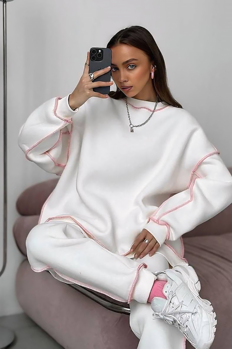 Σύνολο DERIOLSA, Χρώμα: άσπρο, IVET.EU - Εκπτώσεις έως -80%