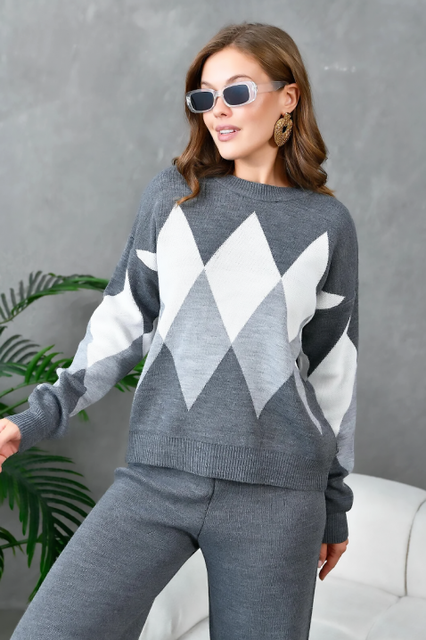 Σύνολο ATROASA, Χρώμα: γκρι, IVET.EU - Εκπτώσεις έως -80%