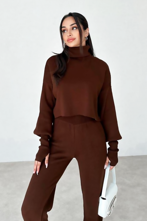 Σύνολο ALALINDA BROWN, Χρώμα: καφέ, IVET.EU - Εκπτώσεις έως -80%