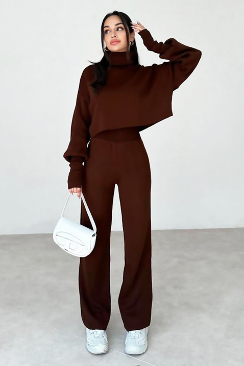 Σύνολο ALALINDA BROWN, Χρώμα: καφέ, IVET.EU - Εκπτώσεις έως -80%