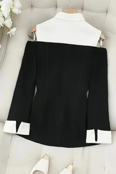 Σακάκι FLORDINZA, Χρώμα: μαύρο, IVET.EU - Εκπτώσεις έως -80%