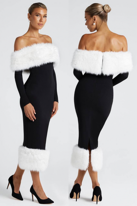 Φόρεμα PLOVENDA, Χρώμα: μαύρο, IVET.EU - Εκπτώσεις έως -80%