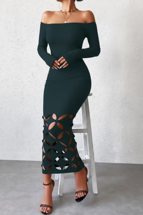 Φόρεμα MAKRONZA KHAKI, Χρώμα: χακί, IVET.EU - Εκπτώσεις έως -80%