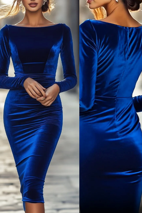 Φόρεμα KLAVELZA BLUE, Χρώμα: μπλε, IVET.EU - Εκπτώσεις έως -80%