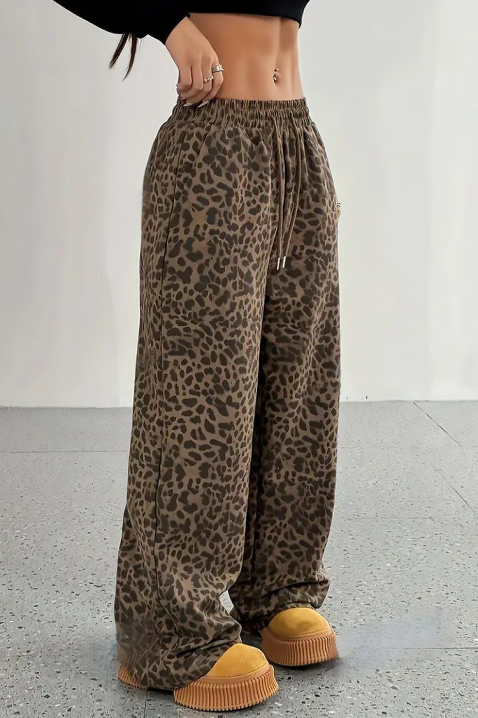 Παντελόνι PANTELORA, Χρώμα: λεοπάρ, IVET.EU - Εκπτώσεις έως -80%