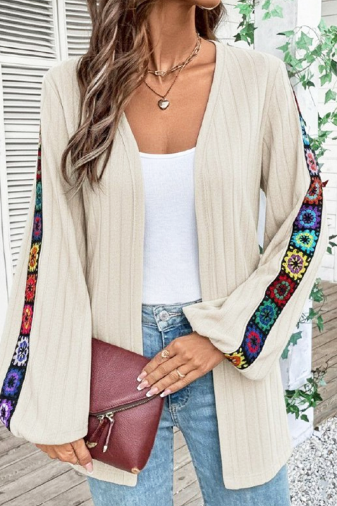 Ζακέτα RANZOLA ECRU, Χρώμα: εκρού, IVET.EU - Εκπτώσεις έως -80%