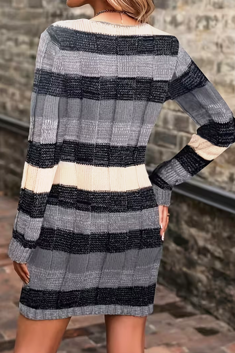 Φόρεμα MLEVILDA GREY, Χρώμα: γκρι, IVET.EU - Εκπτώσεις έως -80%