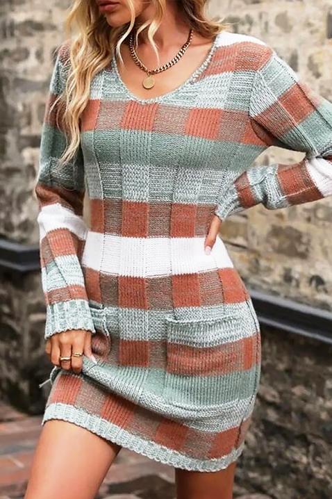 Φόρεμα MLEVILDA GREEN, Χρώμα: πράσινο, IVET.EU - Εκπτώσεις έως -80%