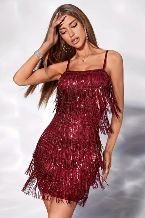 Φόρεμα REZRENDA, Χρώμα: μπορντό, IVET.EU - Εκπτώσεις έως -80%