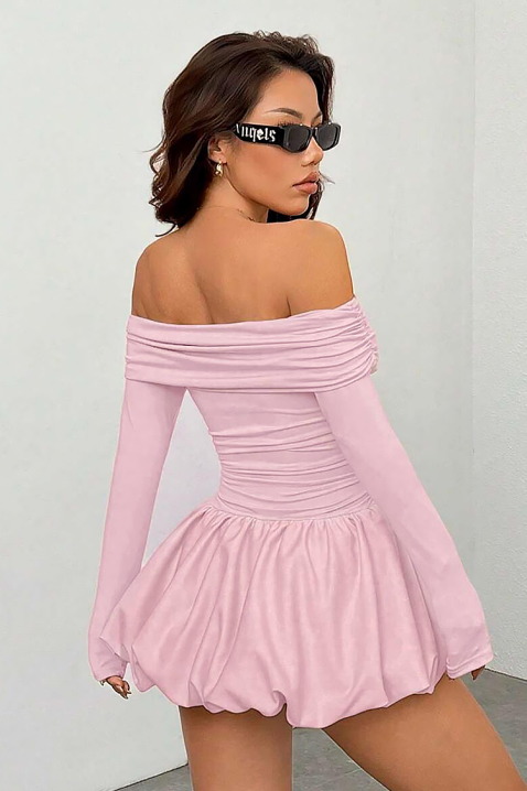 Φόρεμα SEROLMA PINK, Χρώμα: ροζ, IVET.EU - Εκπτώσεις έως -80%