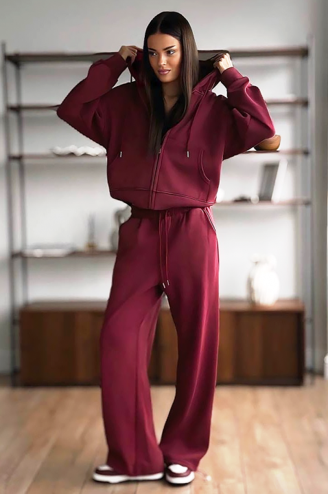 Σύνολο BOYANSA, Χρώμα: μπορντό, IVET.EU - Εκπτώσεις έως -80%