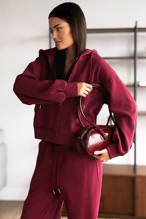 Σύνολο BOYANSA, Χρώμα: μπορντό, IVET.EU - Εκπτώσεις έως -80%