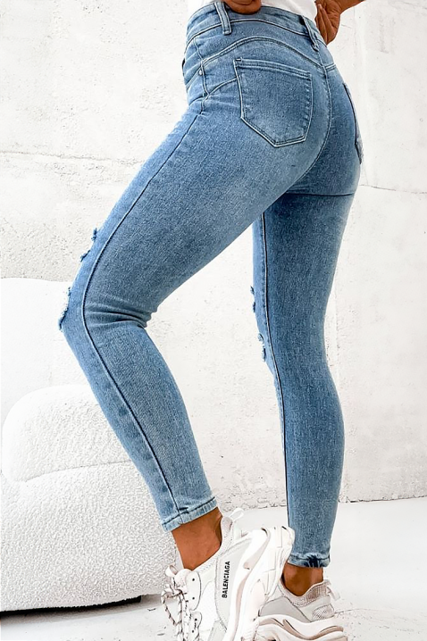 Τζιν DENZIMA, Χρώμα: Γαλάζιο, IVET.EU - Εκπτώσεις έως -80%