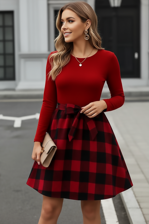 Φόρεμα GLAVENDA RED, Χρώμα: κόκκινο, IVET.EU - Εκπτώσεις έως -80%