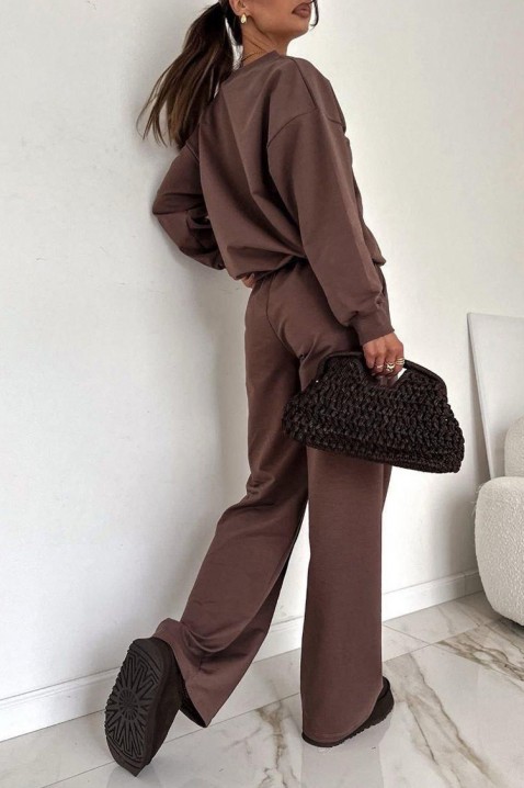 Σύνολο GLADORFA BROWN, Χρώμα: καφέ, IVET.EU - Εκπτώσεις έως -80%