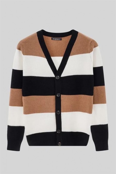 Ανδρική ζακέτα LOBRELO BEIGE, Χρώμα: μπεζ, IVET.EU - Εκπτώσεις έως -80%