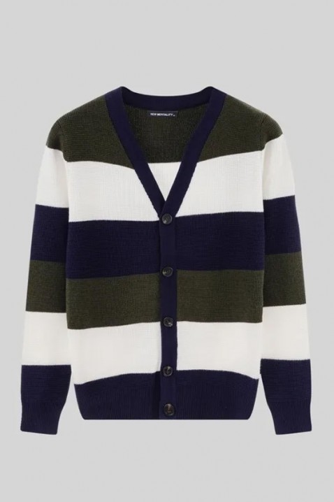 Ανδρική ζακέτα LOBRELO KHAKI, Χρώμα: χακί, IVET.EU - Εκπτώσεις έως -80%