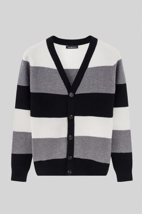 Ανδρική ζακέτα LOBRELO GREY, Χρώμα: γκρι, IVET.EU - Εκπτώσεις έως -80%