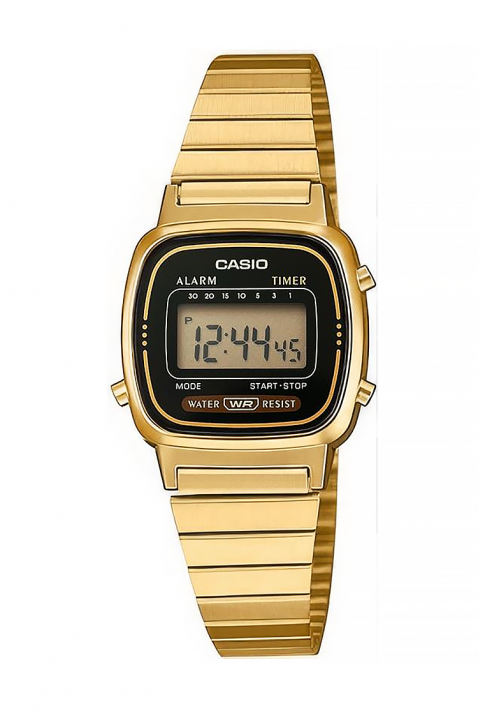 Γυναικείο ρολόι CASIO LA670WGA-1DF, Χρώμα: χρυσαφί, IVET.EU - Εκπτώσεις έως -80%