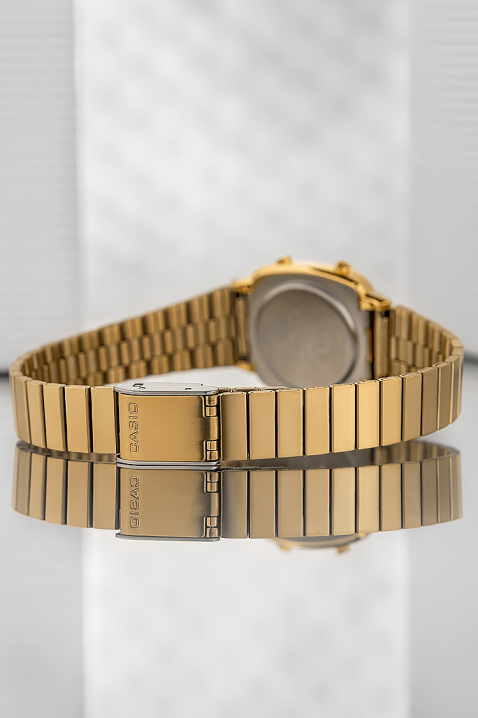 Γυναικείο ρολόι CASIO LA670WGA-1DF, Χρώμα: χρυσαφί, IVET.EU - Εκπτώσεις έως -80%