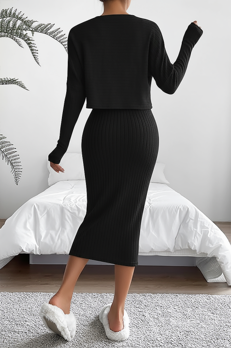 Σύνολο LAVRENDA BLACK, Χρώμα: μαύρο, IVET.EU - Εκπτώσεις έως -80%