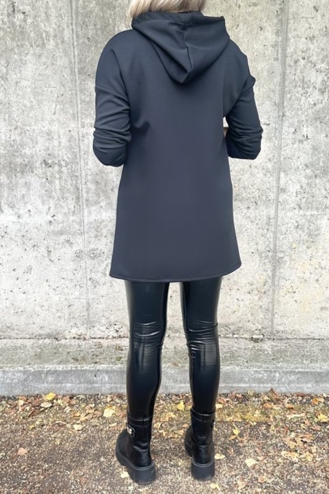 Τουνίκ ALEZONDA BLACK, Χρώμα: μαύρο, IVET.EU - Εκπτώσεις έως -80%