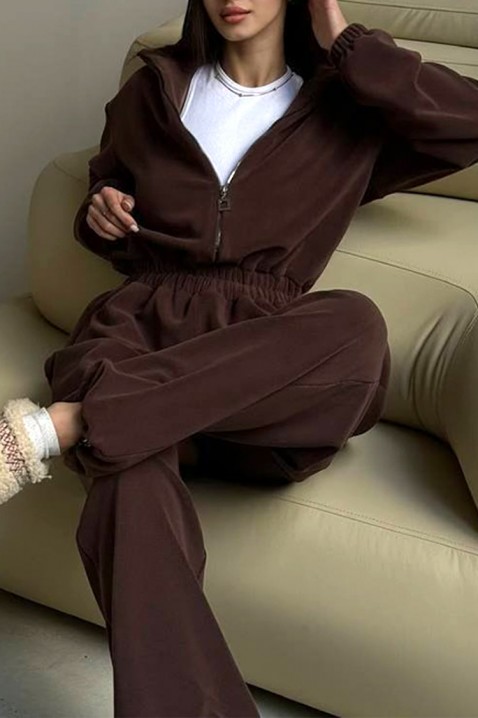 Σύνολο ZDRABLINA BROWN, Χρώμα: καφέ, IVET.EU - Εκπτώσεις έως -80%