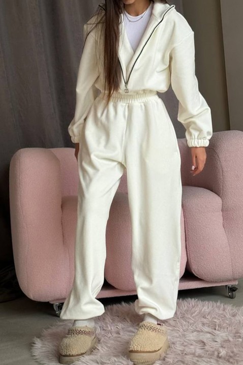 Σύνολο ZDRABLINA WHITE, Χρώμα: άσπρο, IVET.EU - Εκπτώσεις έως -80%