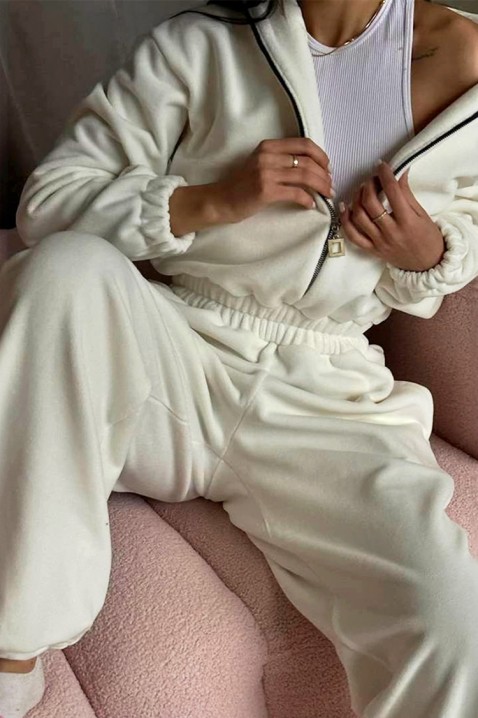 Σύνολο ZDRABLINA WHITE, Χρώμα: άσπρο, IVET.EU - Εκπτώσεις έως -80%