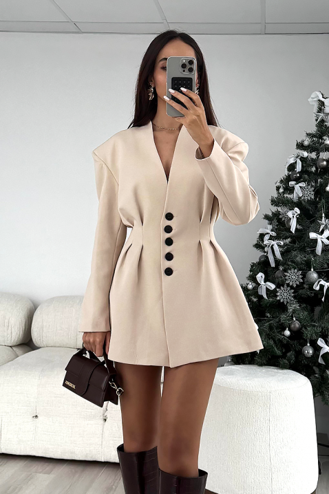 Φόρεμα MARSUELA, Χρώμα: μπεζ, IVET.EU - Εκπτώσεις έως -80%