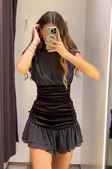 Φόρεμα AMSIENA, Χρώμα: μαύρο, IVET.EU - Εκπτώσεις έως -80%