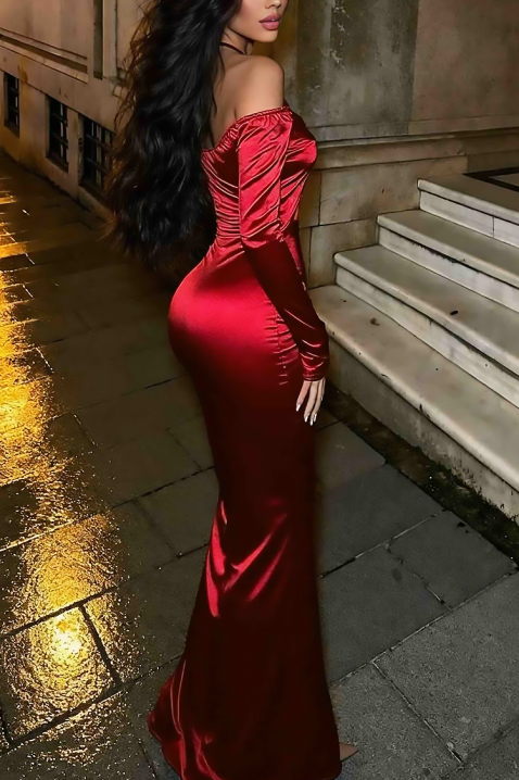 Φόρεμα RUNVELZA, Χρώμα: κόκκινο, IVET.EU - Εκπτώσεις έως -80%