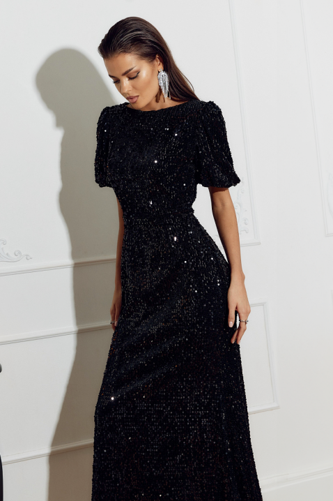 Φόρεμα SCARLETA, Χρώμα: μαύρο, IVET.EU - Εκπτώσεις έως -80%