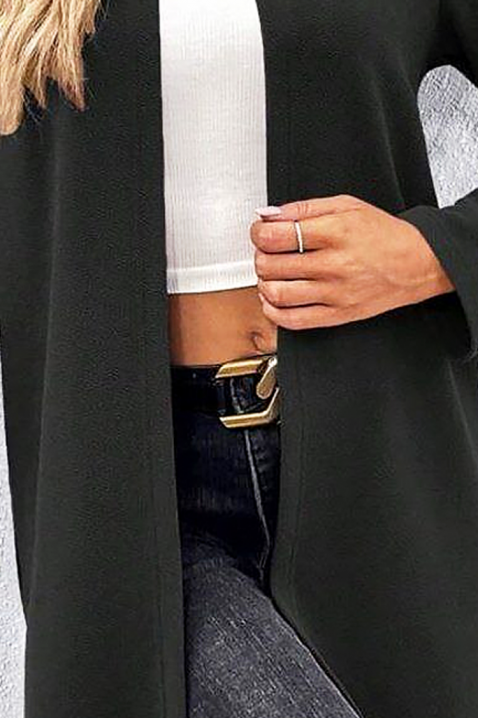 Σακάκι SALGOERA BLACK, Χρώμα: μαύρο, IVET.EU - Εκπτώσεις έως -80%