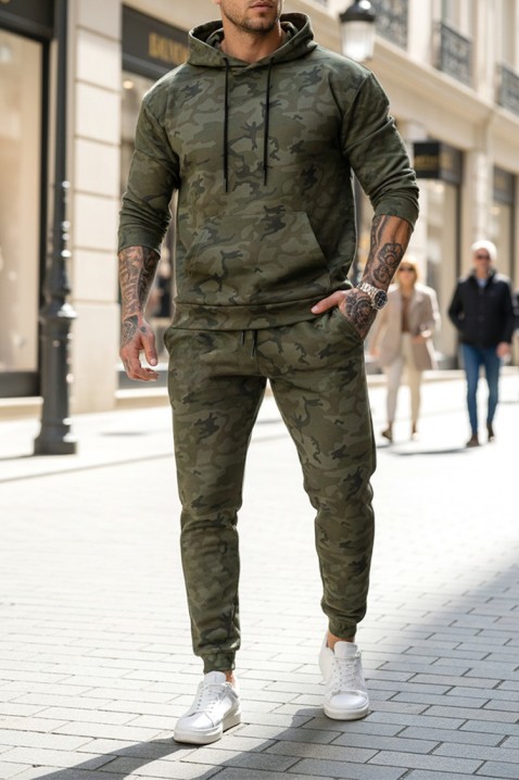 Ανδρικό σετ MAFOGO, Χρώμα: χακί, IVET.EU - Εκπτώσεις έως -80%