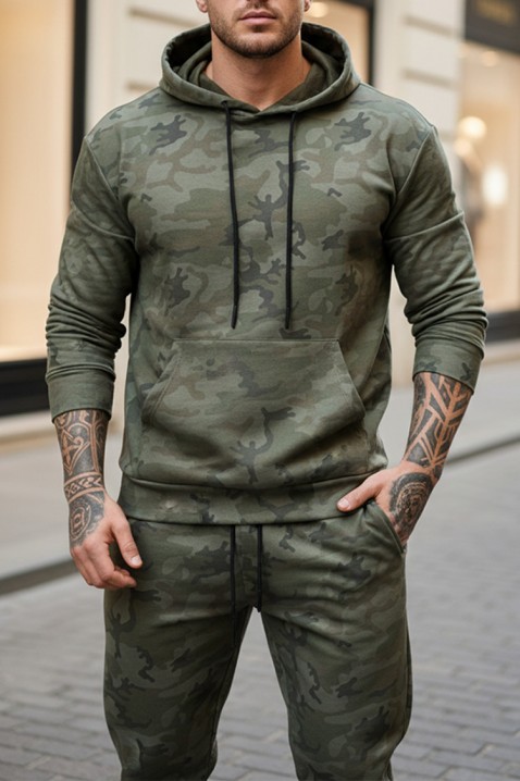 Ανδρικό σετ MAFOGO, Χρώμα: χακί, IVET.EU - Εκπτώσεις έως -80%