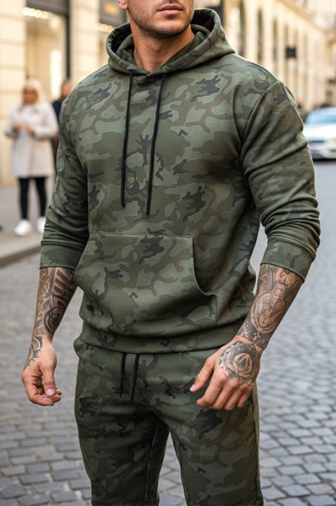 Ανδρικό σετ MAFOGO, Χρώμα: χακί, IVET.EU - Εκπτώσεις έως -80%