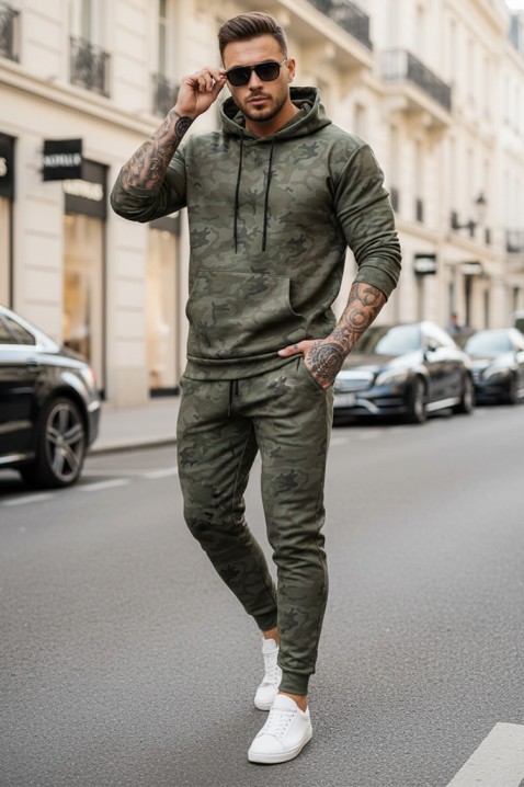 Ανδρικό σετ MAFOGO, Χρώμα: χακί, IVET.EU - Εκπτώσεις έως -80%