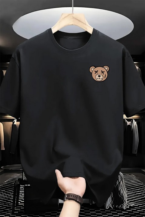 Ανδρικό μπλουζάκι BRONOZ, Χρώμα: μαύρο, IVET.EU - Εκπτώσεις έως -80%