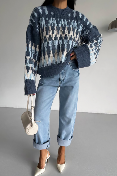 Πουλόβερ GERIONA, Χρώμα: χρωματιστό, IVET.EU - Εκπτώσεις έως -80%