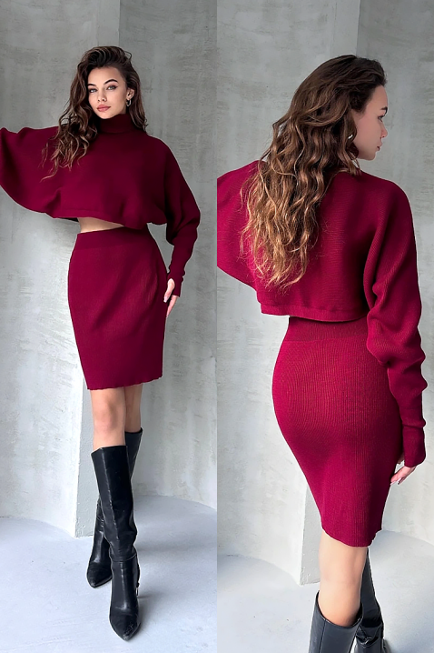 Σύνολο BERVILZA BORDO, Χρώμα: μπορντό, IVET.EU - Εκπτώσεις έως -80%