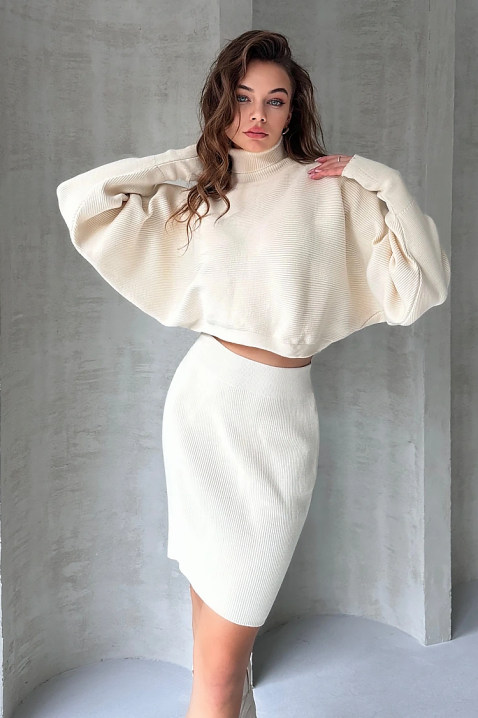 Σύνολο BERVILZA WHITE, Χρώμα: άσπρο, IVET.EU - Εκπτώσεις έως -80%