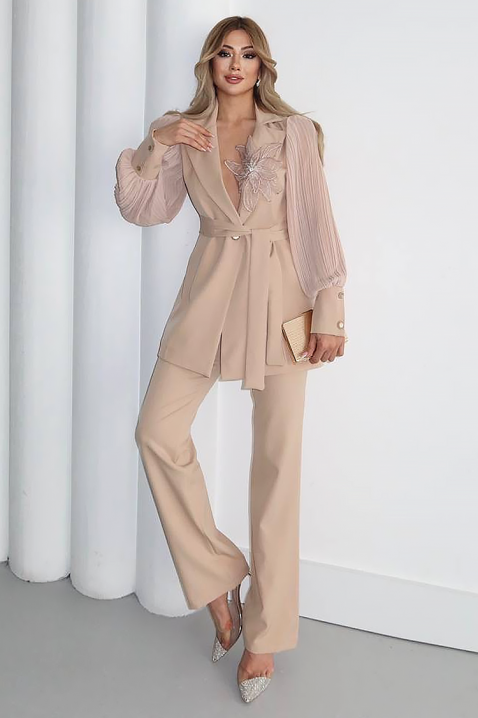 Σύνολο JILMERGA BEIGE, Χρώμα: μπεζ, IVET.EU - Εκπτώσεις έως -80%