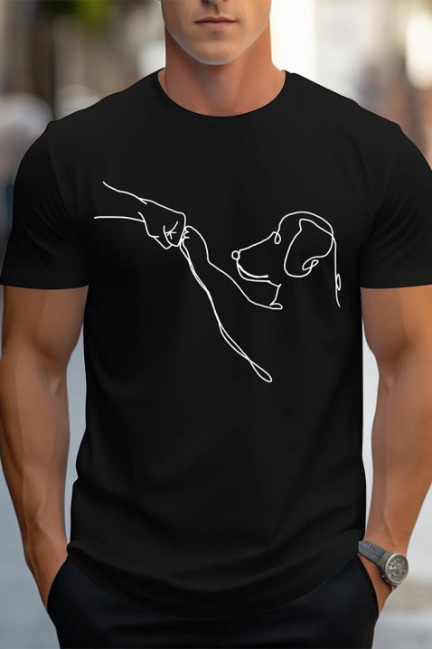 Ανδρικό μπλουζάκι MOJORO, Χρώμα: μαύρο, IVET.EU - Εκπτώσεις έως -80%