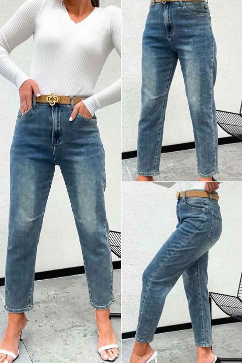 Τζιν BLONDINZA, Χρώμα: Γαλάζιο, IVET.EU - Εκπτώσεις έως -80%