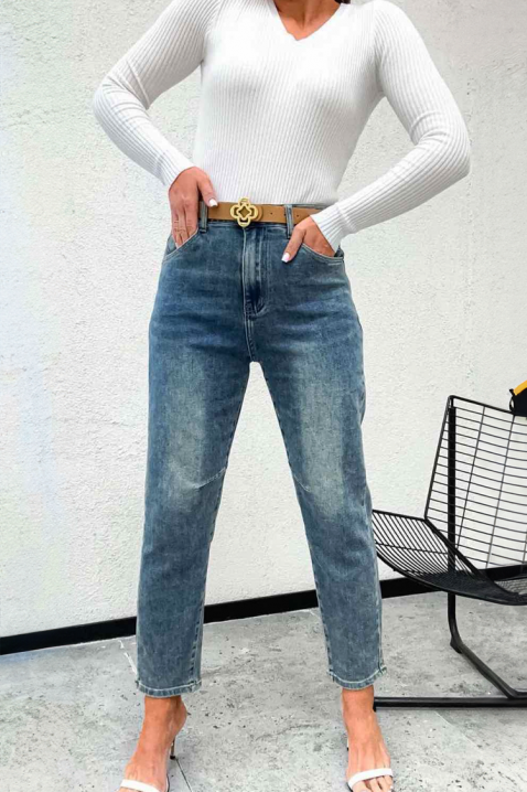 Τζιν BLONDINZA, Χρώμα: Γαλάζιο, IVET.EU - Εκπτώσεις έως -80%