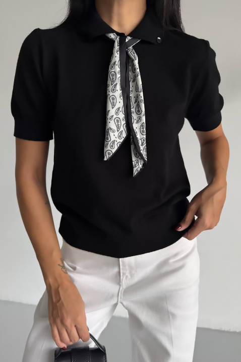 Τοπ FLURENZA BLACK, Χρώμα: μαύρο, IVET.EU - Εκπτώσεις έως -80%