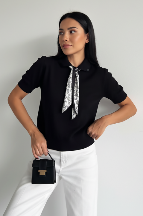 Τοπ FLURENZA BLACK, Χρώμα: μαύρο, IVET.EU - Εκπτώσεις έως -80%