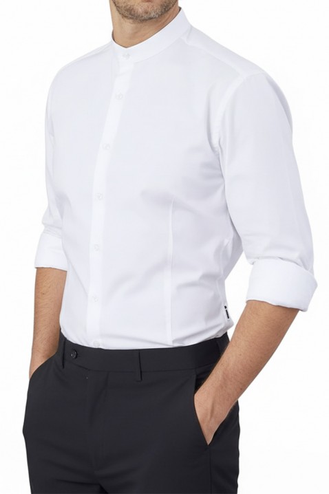 Ανδρικό πουκάμισο JORJY WHITE, Χρώμα: άσπρο, IVET.EU - Εκπτώσεις έως -80%