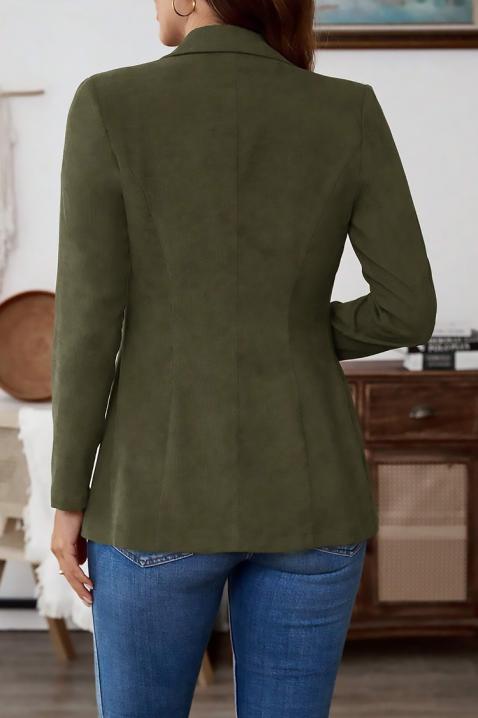 Σακάκι LAKERTA KHAKI, Χρώμα: χακί, IVET.EU - Εκπτώσεις έως -80%